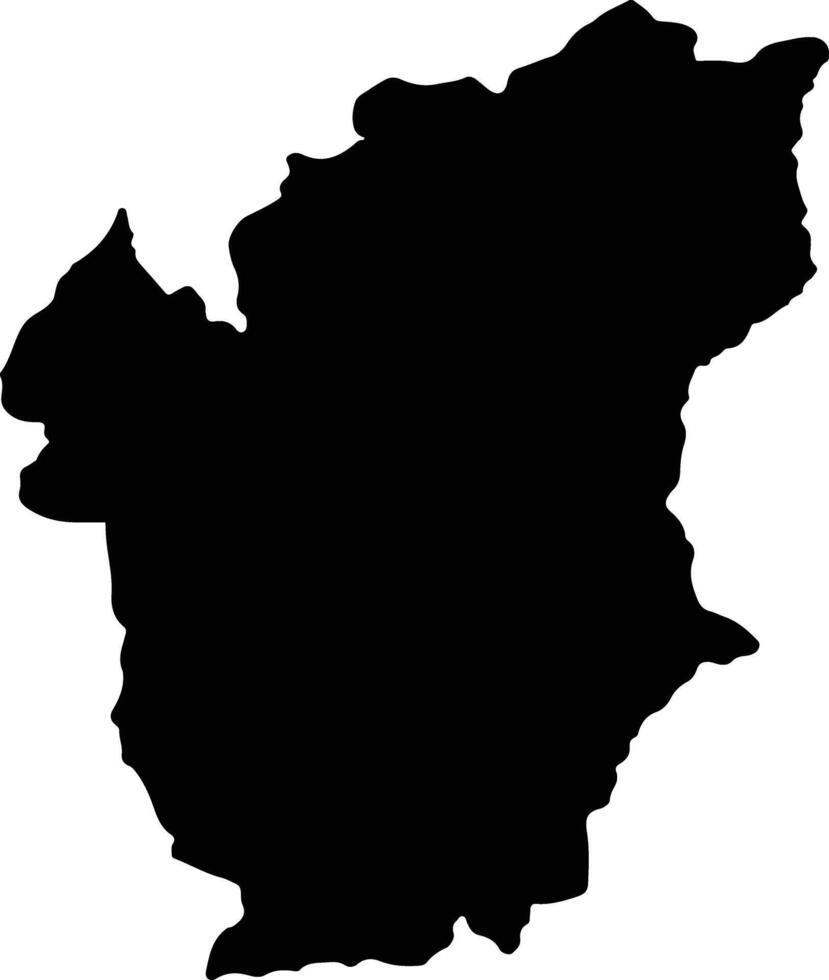 Na Mom Thailand silhouette map vector