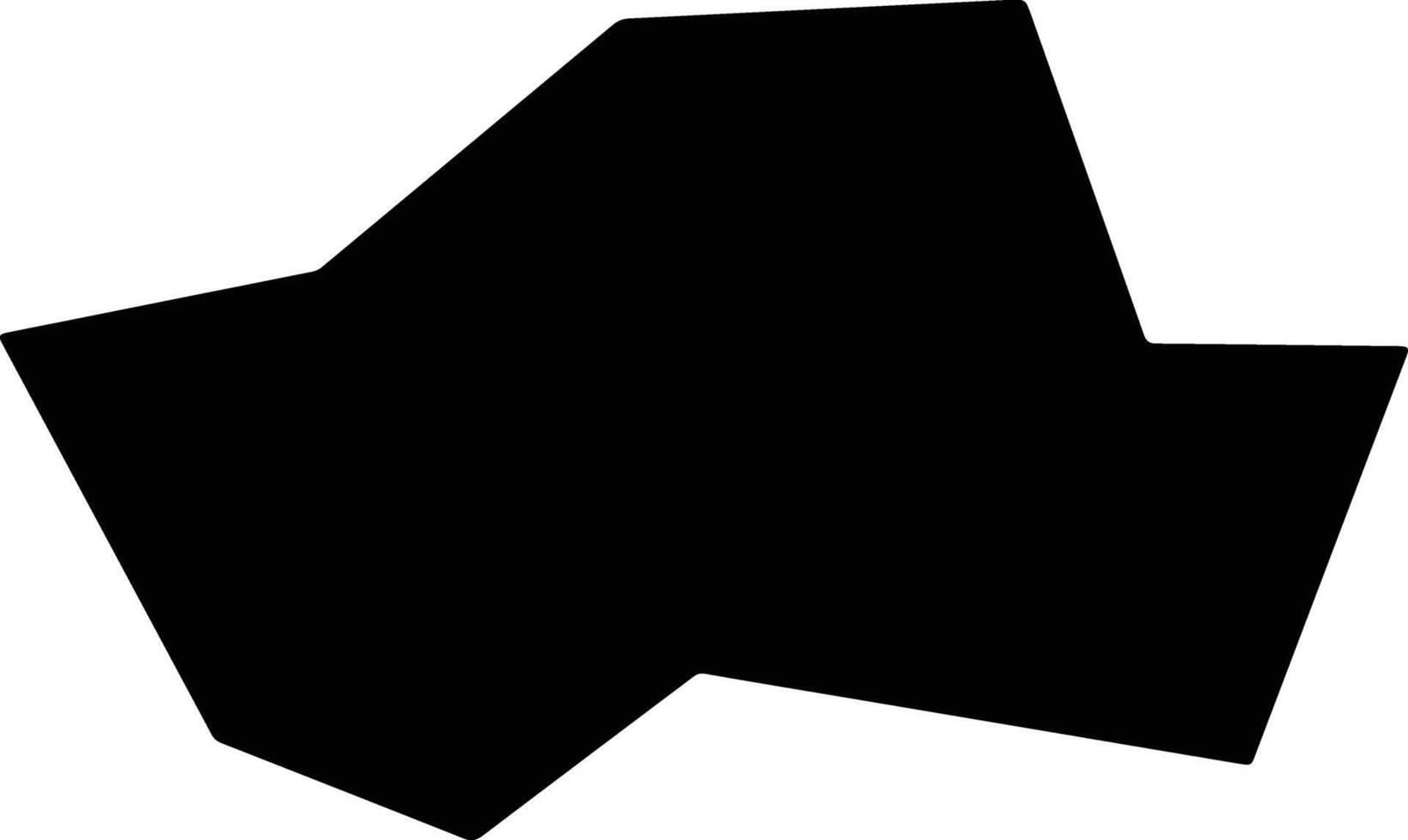 Nagaokakyo Japan silhouette map vector