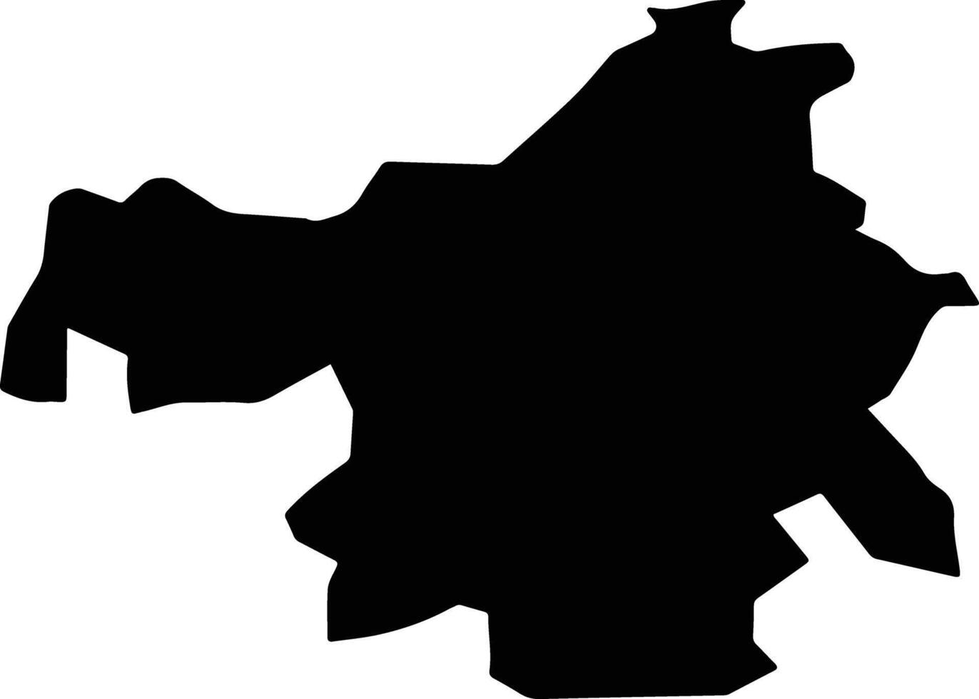 Najasa Cuba silhouette map vector