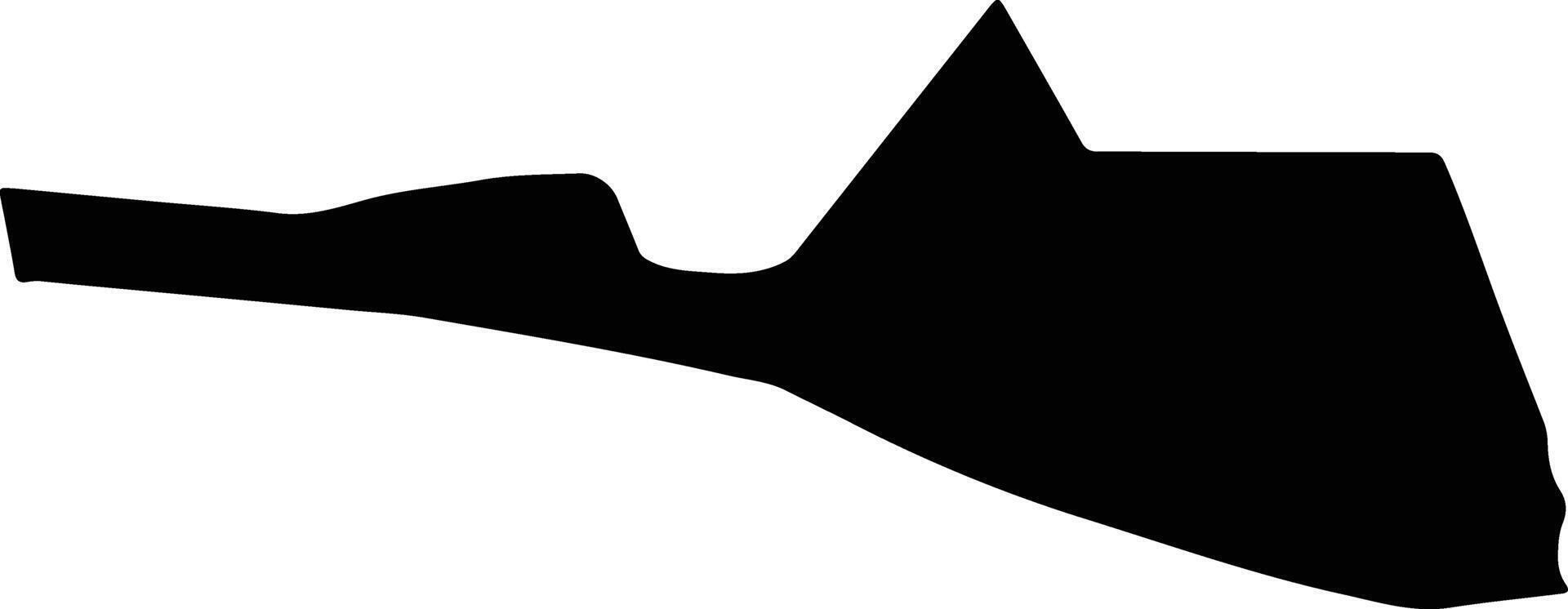 Nakhl Egypt silhouette map vector