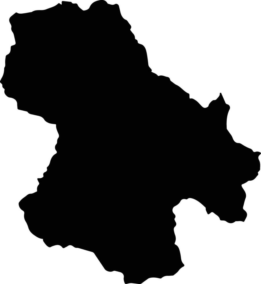 Nam Tra My Vietnam silhouette map vector