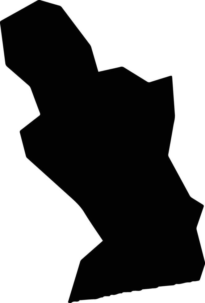 Nankoku Japan silhouette map vector