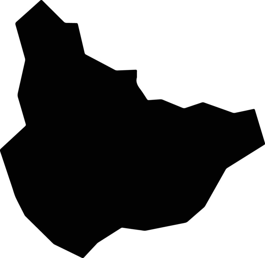 Naranjal Mexico silhouette map vector