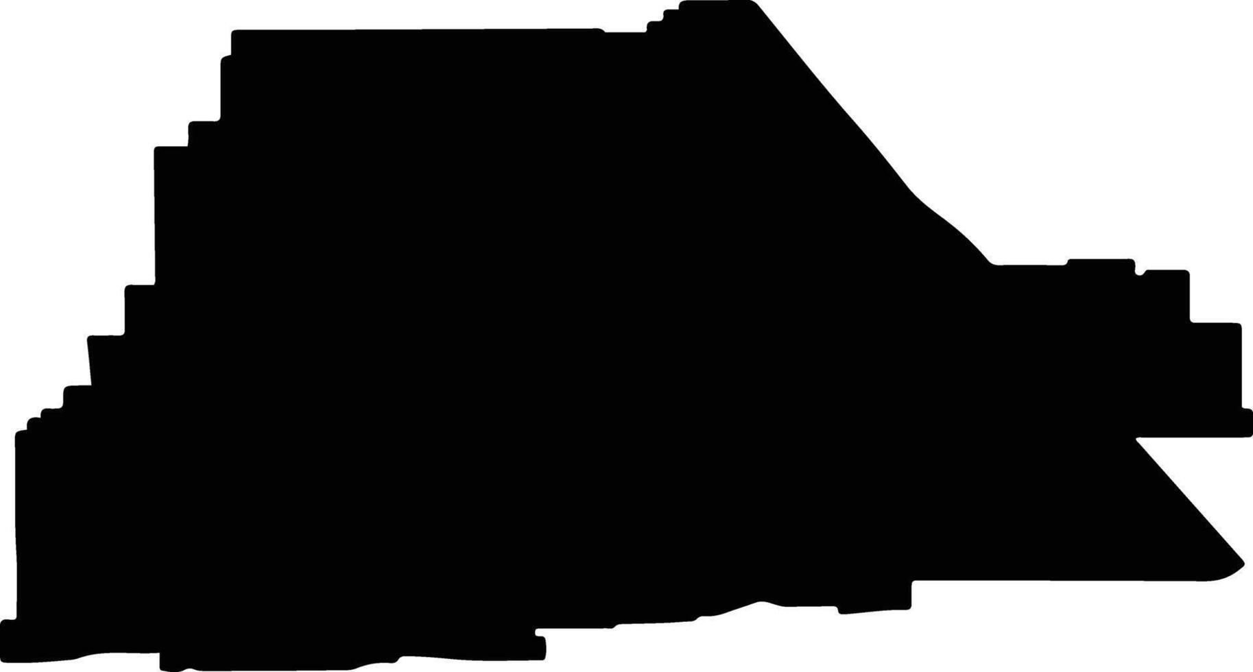 Narembeen Australia silhouette map vector