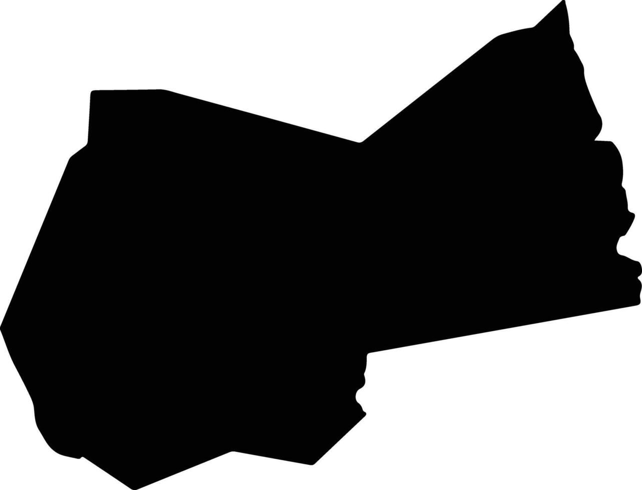 Naranjito Honduras silhouette map vector