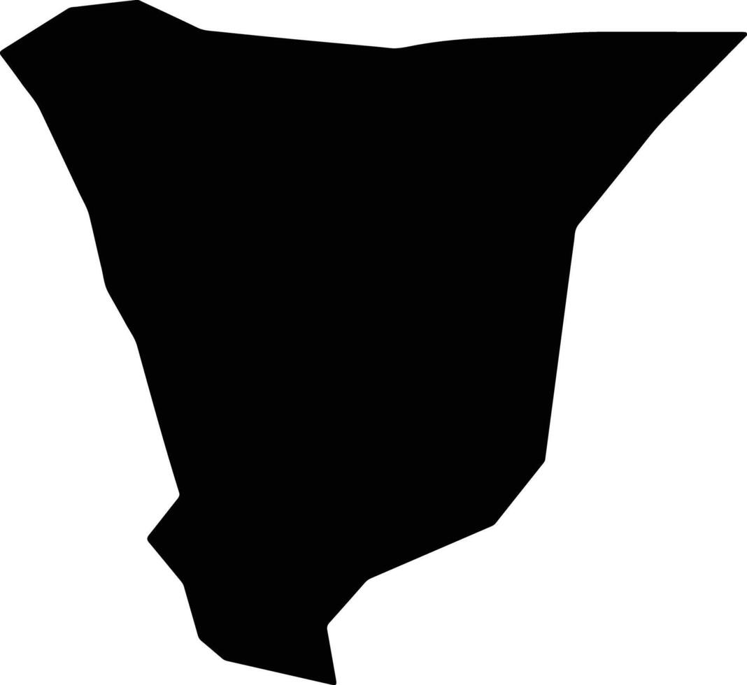 Nasr City Egypt silhouette map vector