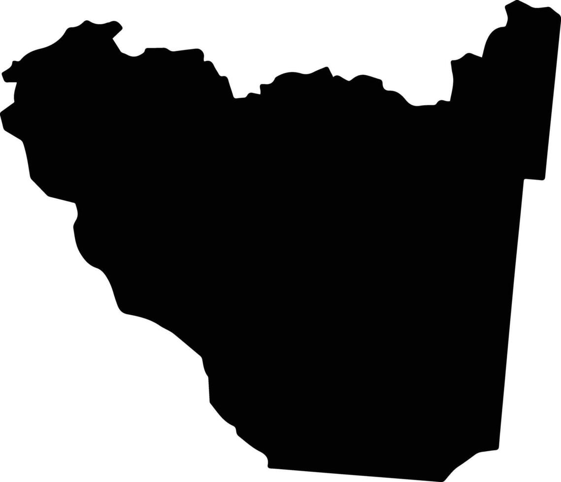 Natalicio Talavera Paraguay silhouette map vector