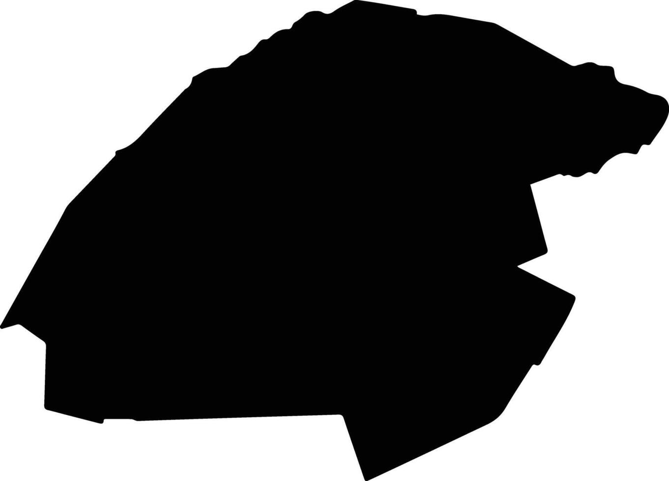 Nava Mexico silhouette map vector