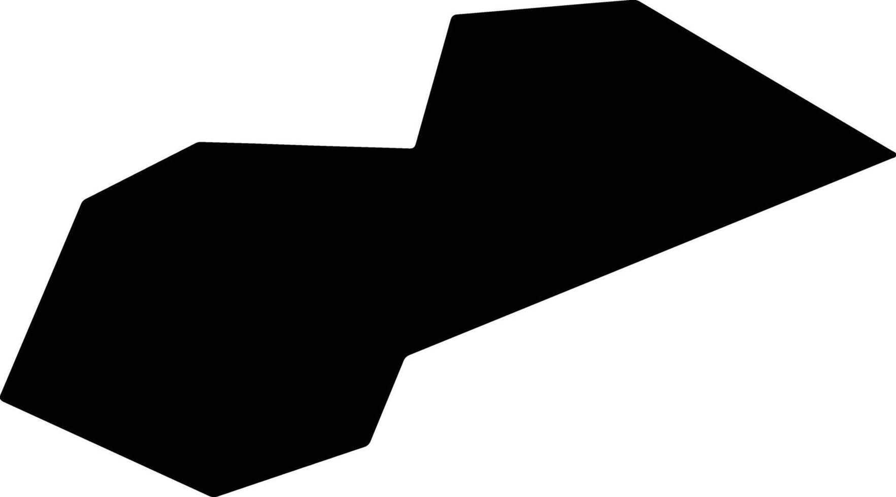 Nawalparasi Nepal silhouette map vector