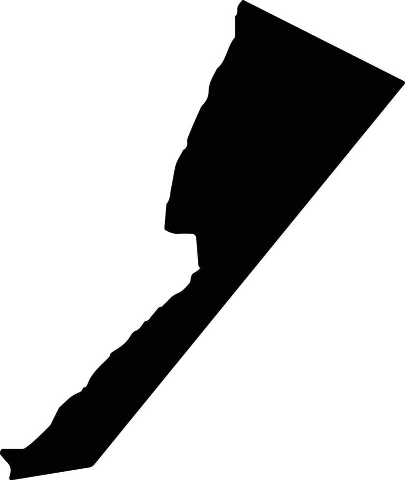 Nazare Portugal silhouette map vector