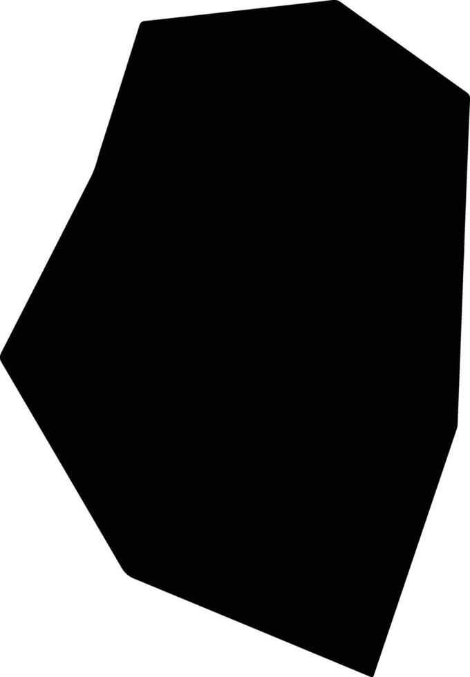 Neihuangxian China silhouette map vector