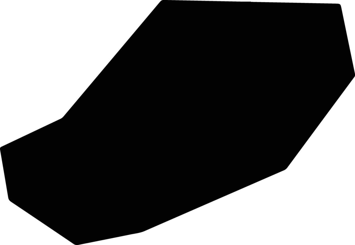 Neijiangshi China silhouette map vector
