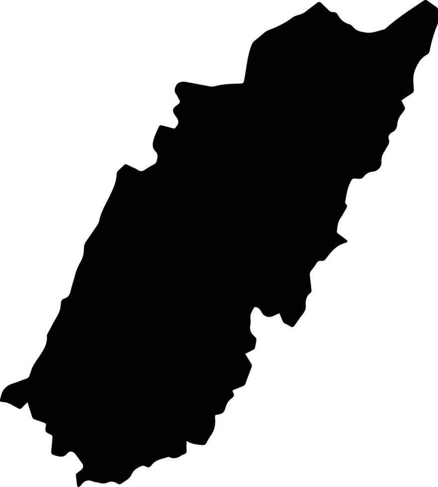 Neimen Taiwan silhouette map vector