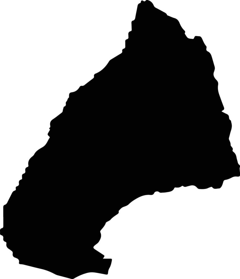 Nesodden nor Norway silhouette map vector