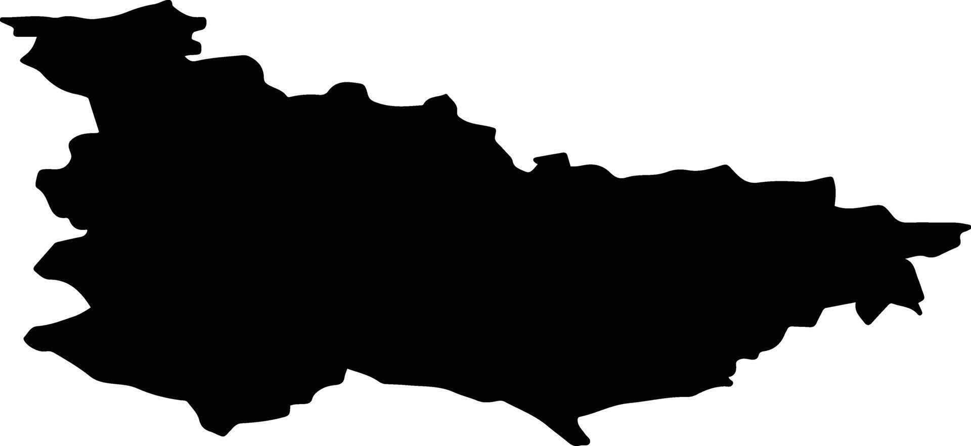 NEWCASTLE WEST LEA 6 Ireland silhouette map vector