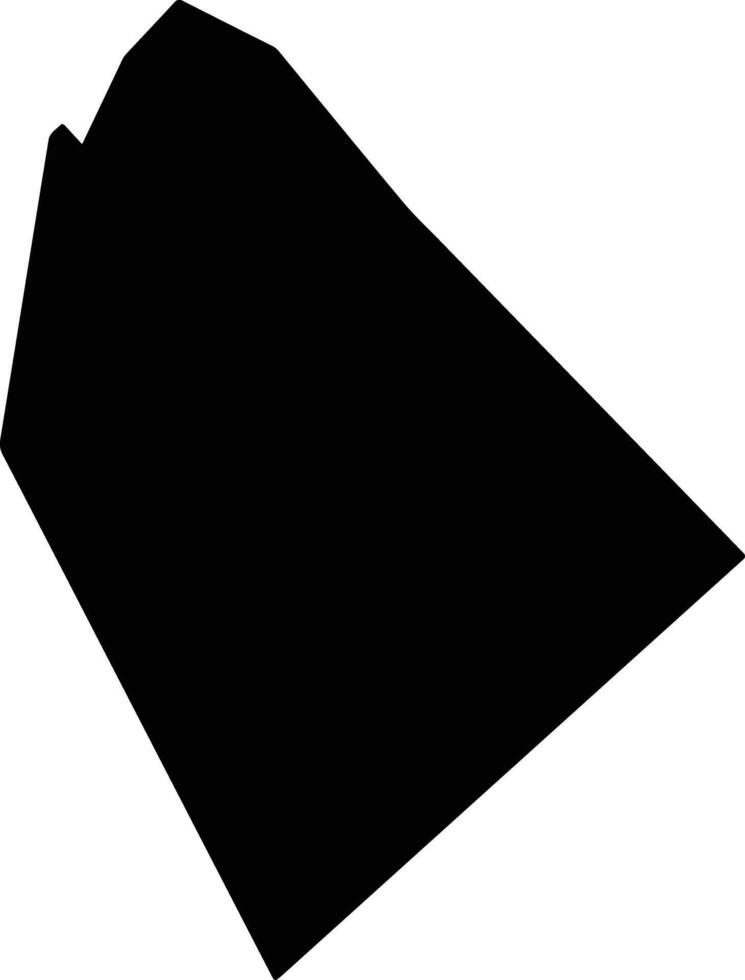 Ngeburch Palau silhouette map vector