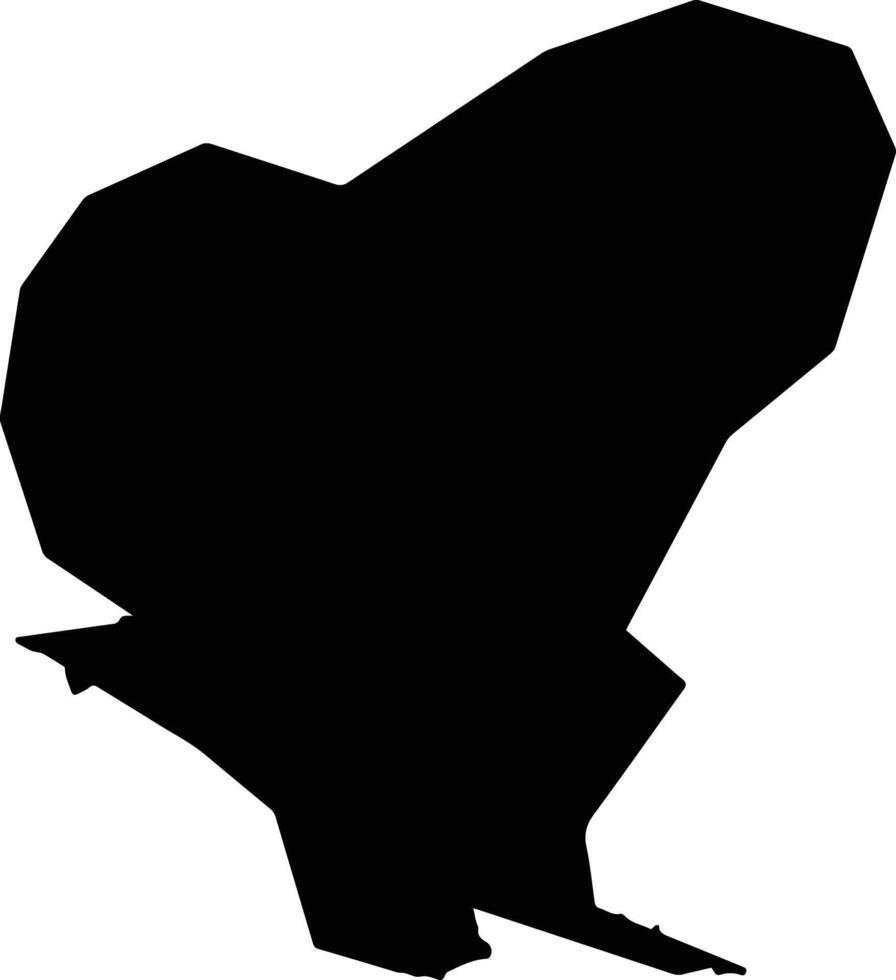 Nielamuxian China silhouette map vector