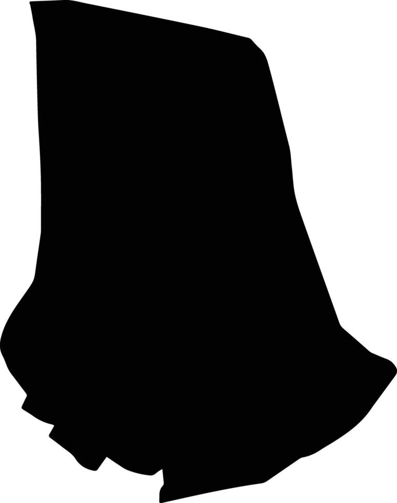 Nihm Yemen silhouette map vector