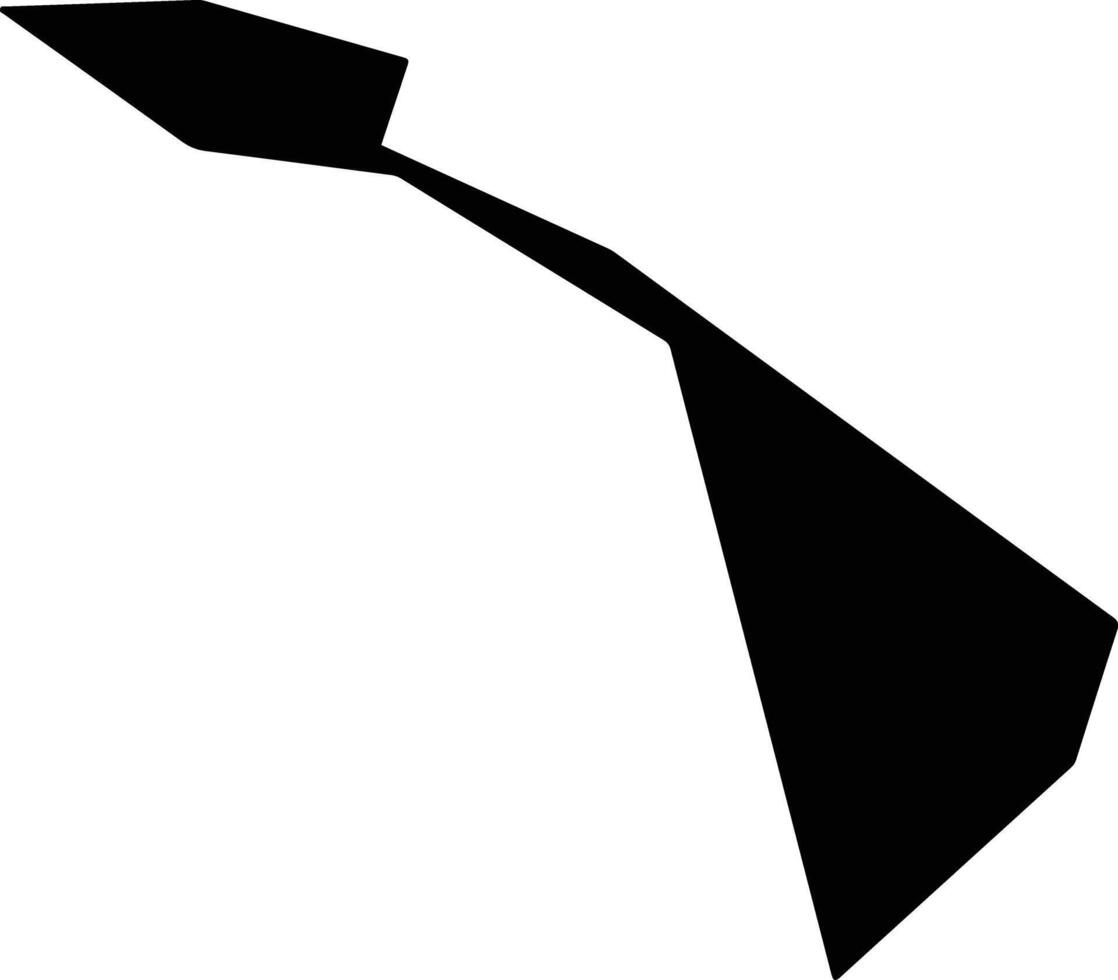 Nikitas Cyprus silhouette map vector