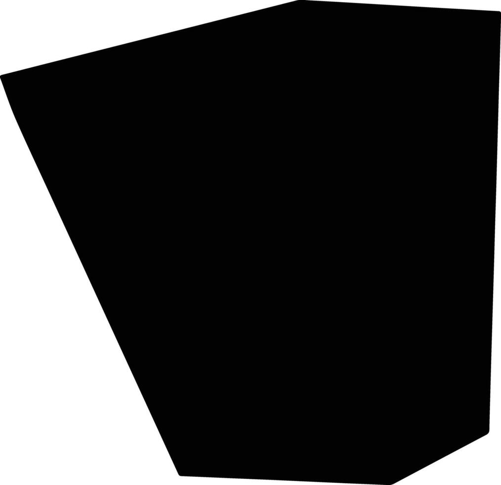 Ningnanxian China silhouette map vector