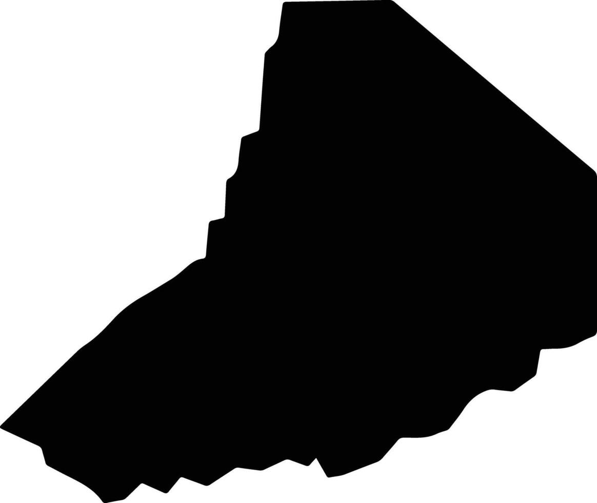 NKUE Equatorial Guinea silhouette map vector