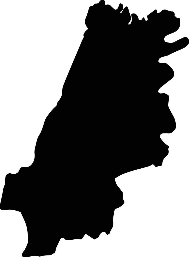 Nobol Ecuador silhouette map vector