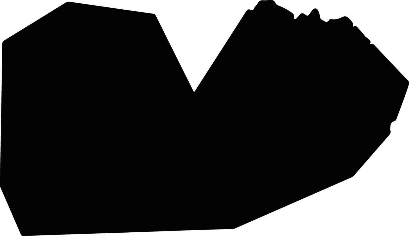 Nombre de Jesus El Salvador silhouette map vector