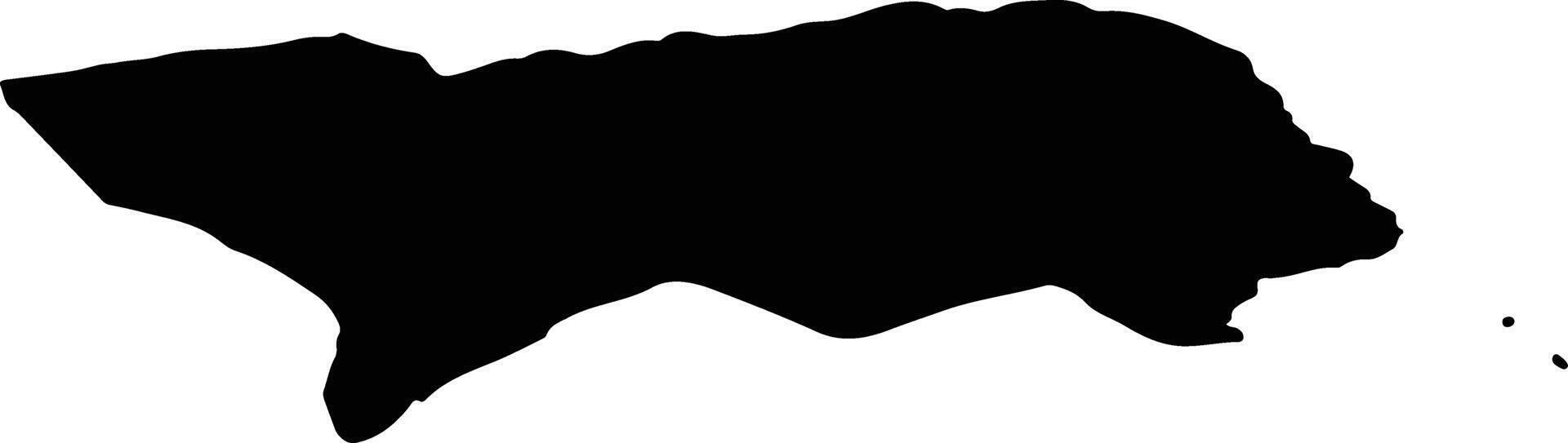 Noord Beveland Netherlands silhouette map vector