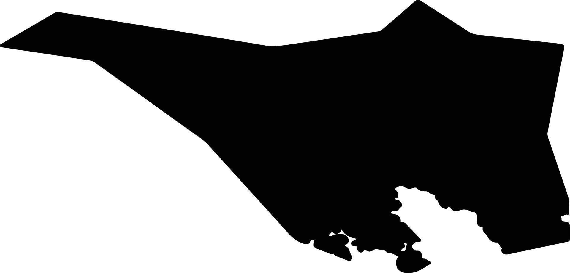 Nordmaling Sweden silhouette map vector