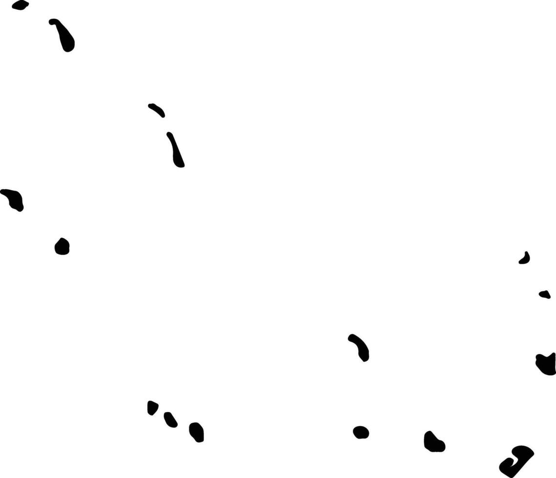 North Thiladhunmathe Maldives silhouette map vector
