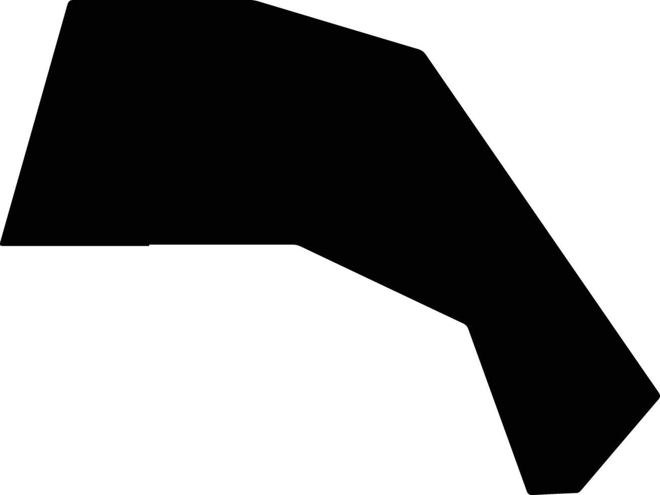 Nosivka Ukraine silhouette map vector