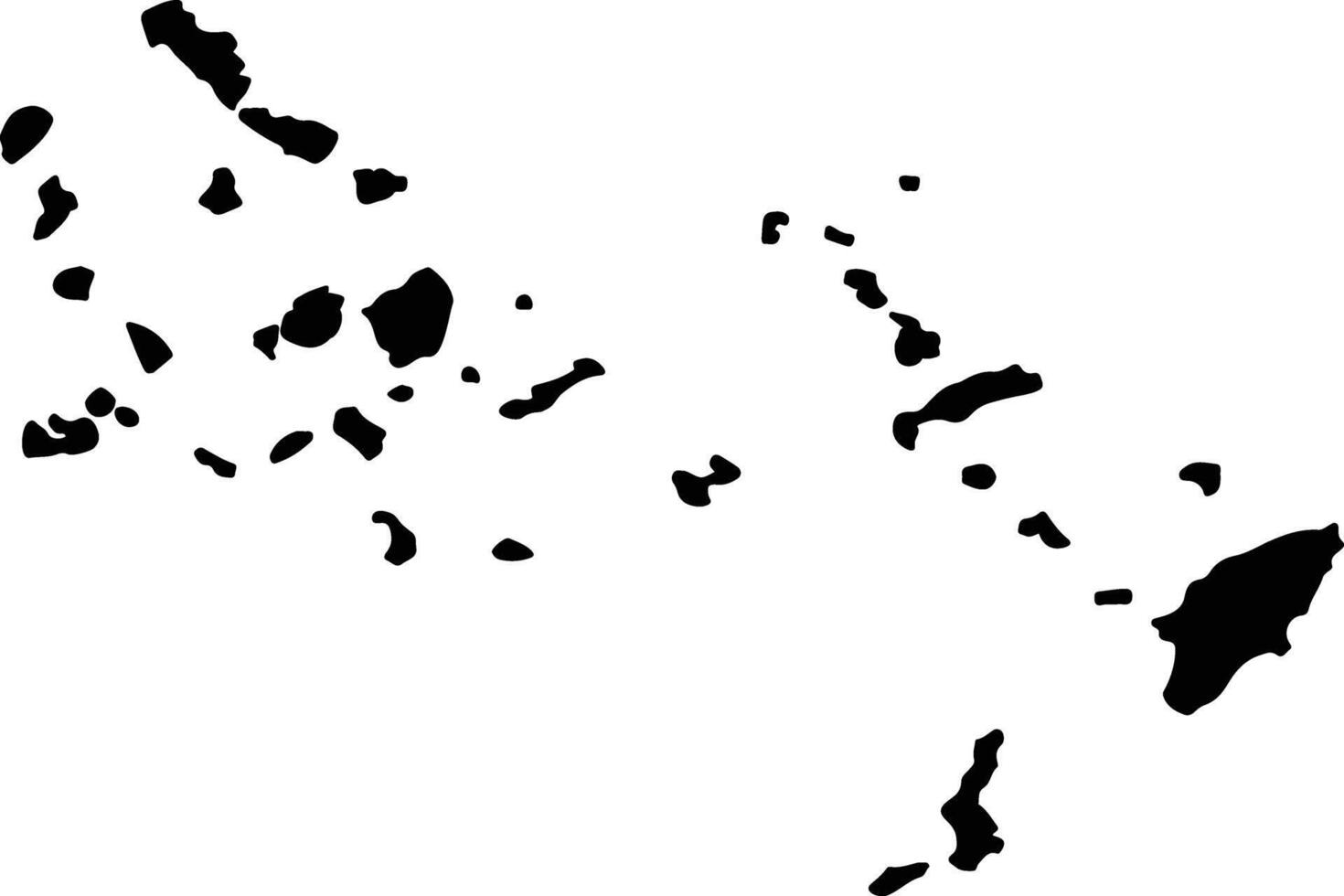 Notioy Aigaioy Greece silhouette map vector
