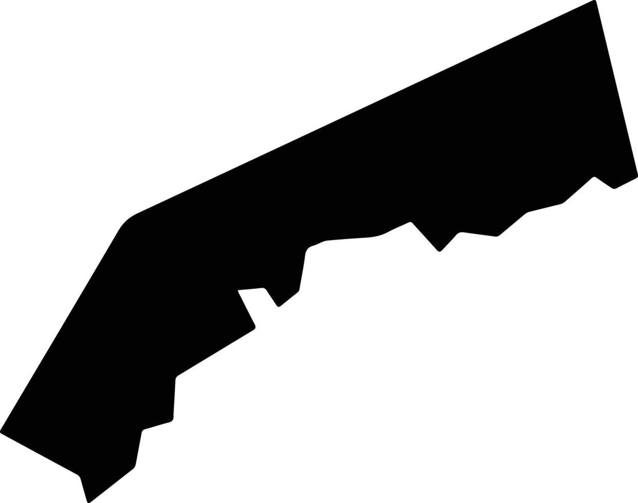 Nova Iorque Brazil silhouette map vector