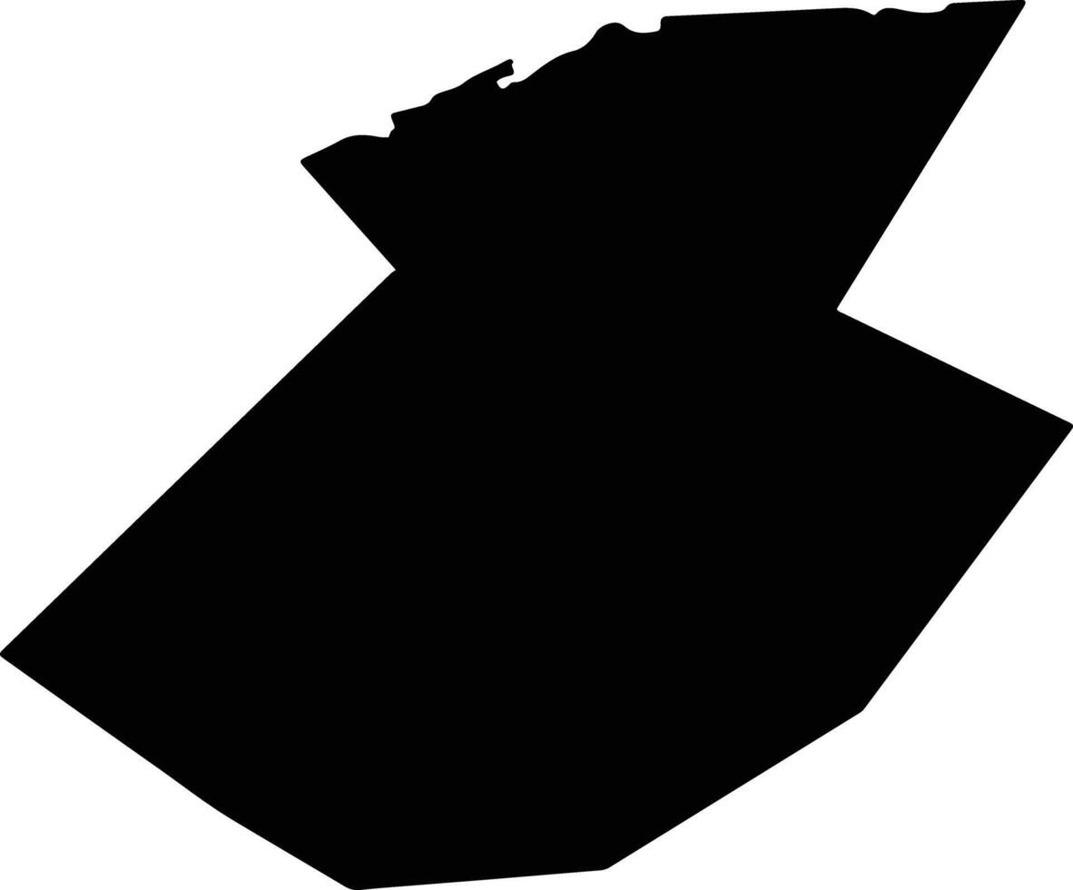 Novhorod Siverskyi Ukraine silhouette map vector