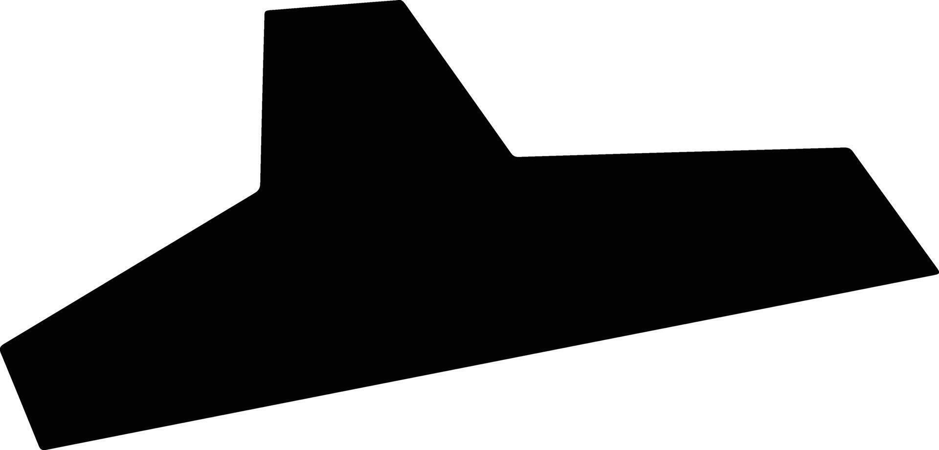 Novhorodka Ukraine silhouette map vector