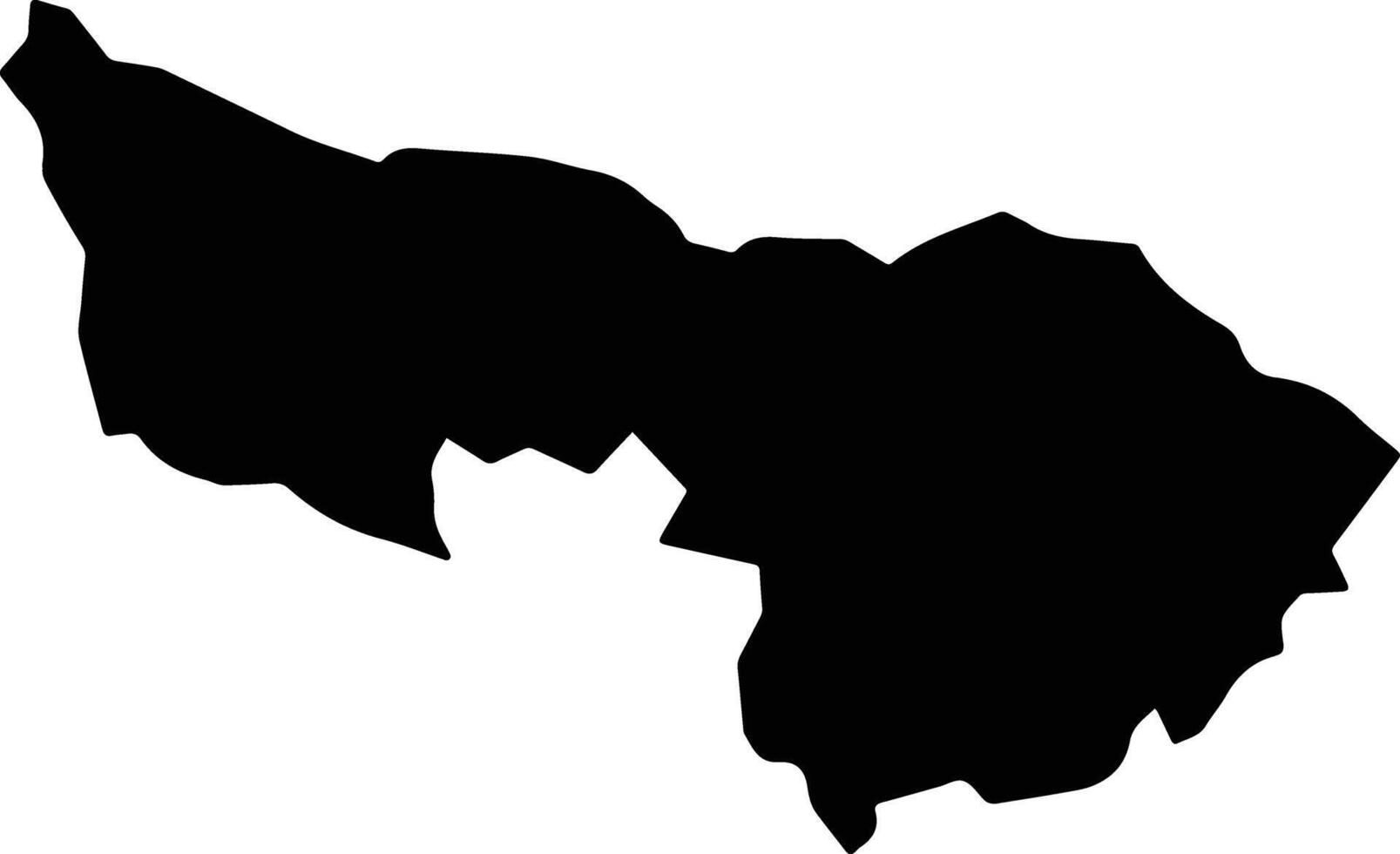 Novo Acordo Brazil silhouette map vector