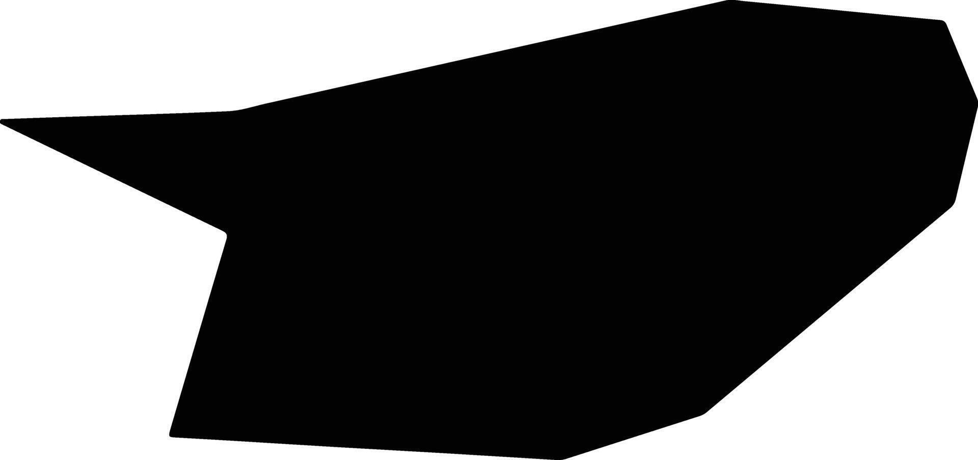 Novoaidar Ukraine silhouette map vector