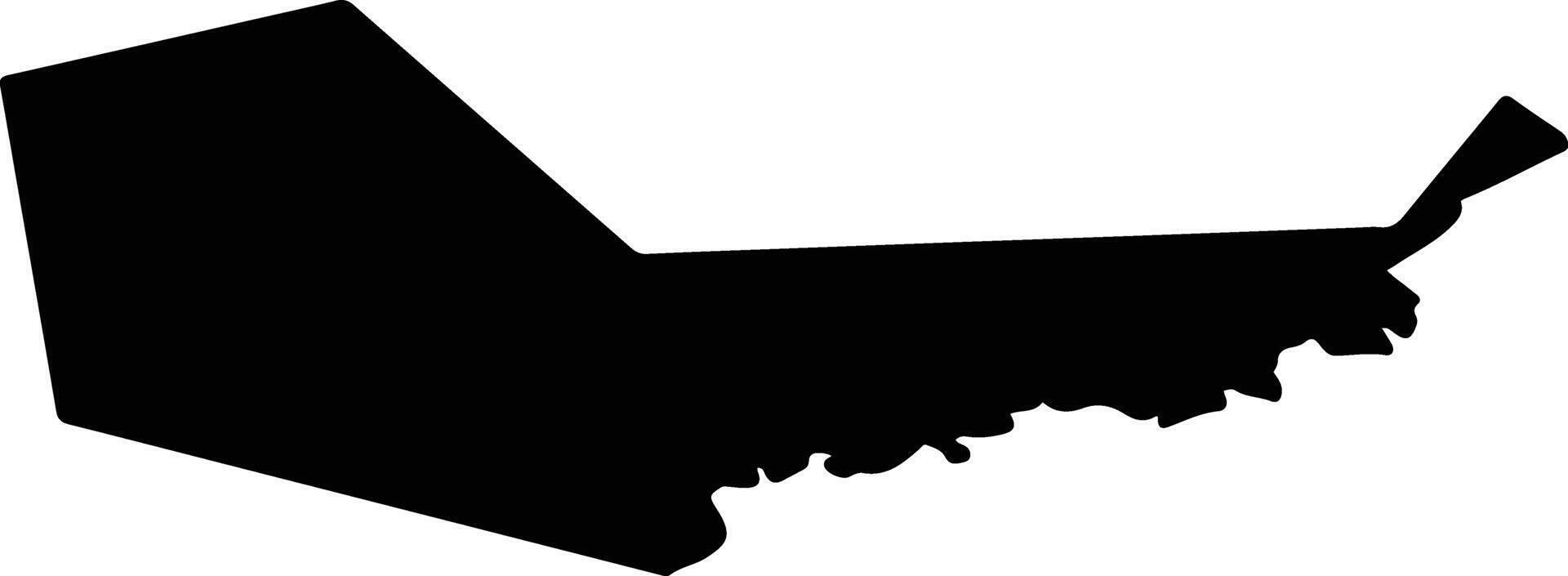 Novoselytsia Ukraine silhouette map vector