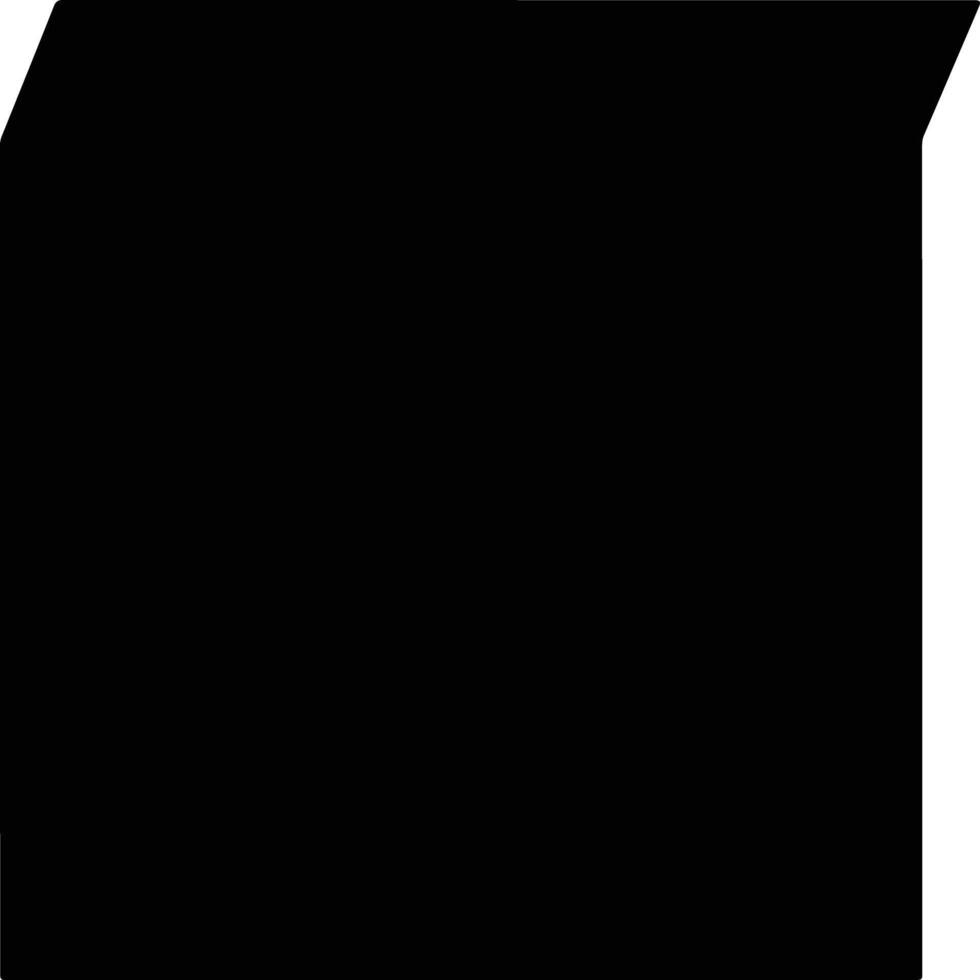 Nowata United States silhouette map vector