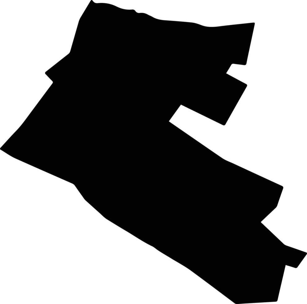 Nukunuku Tonga silhouette map vector