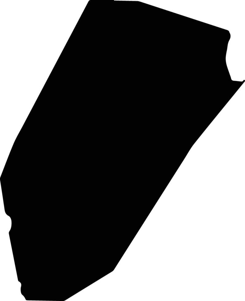Nyali Kenya silhouette map vector