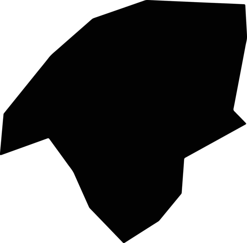 Nyenawliken Liberia silhouette map vector