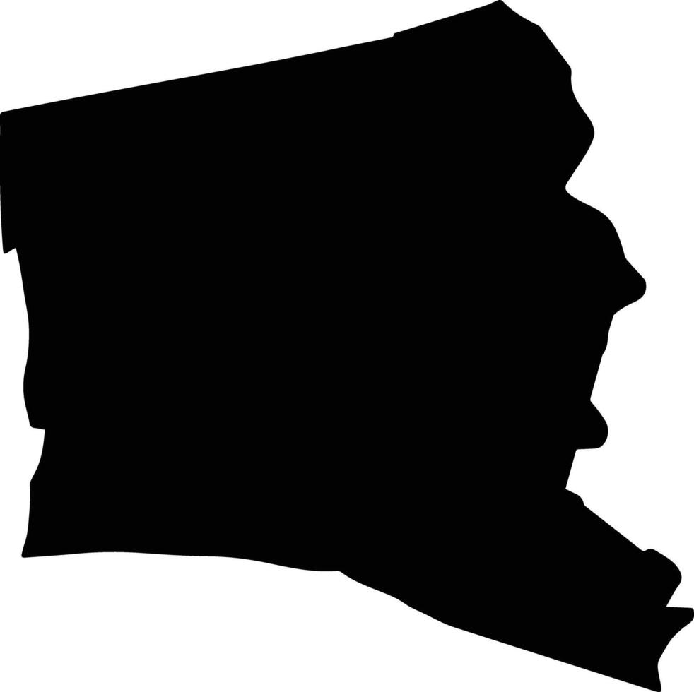 OANCEA Romania silhouette map vector