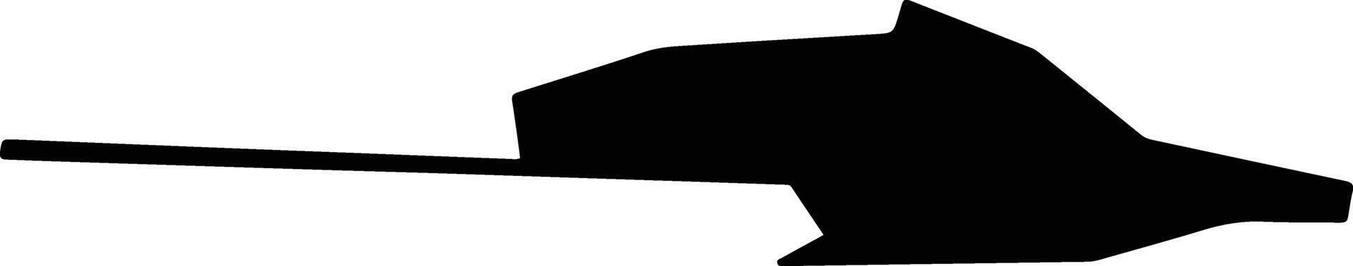 Ob Russia silhouette map vector