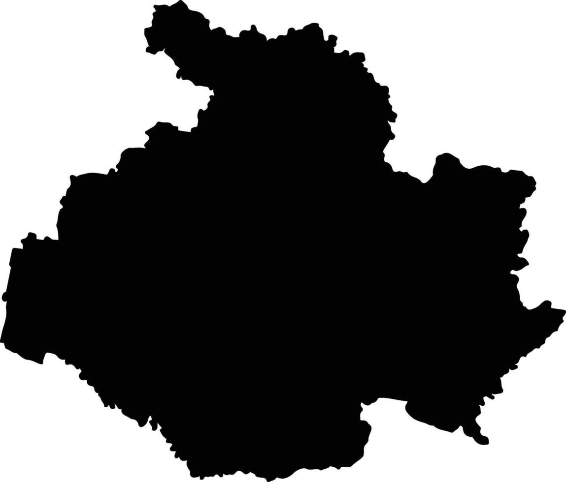 Oberon Australia silhouette map vector