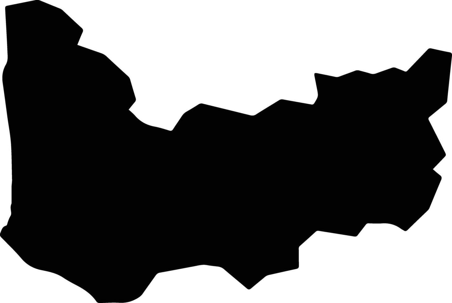 Obira Japan silhouette map vector