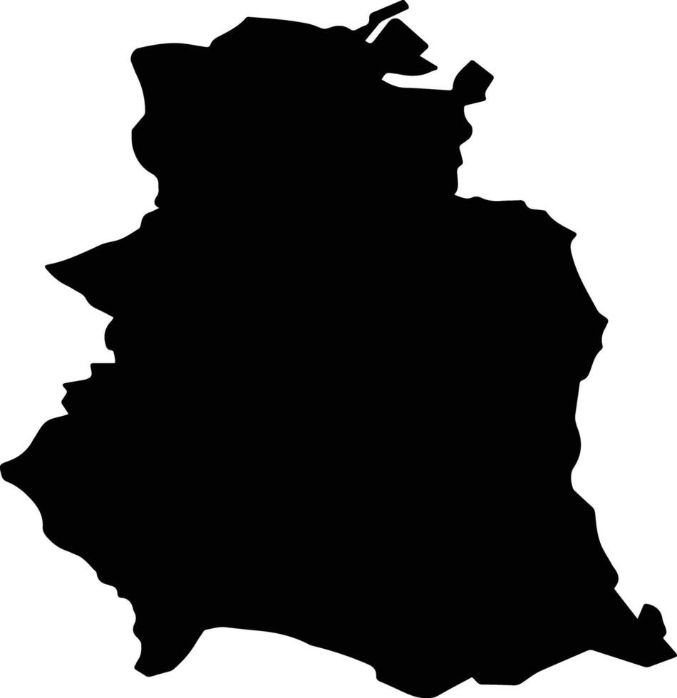 ODAILE Romania silhouette map vector