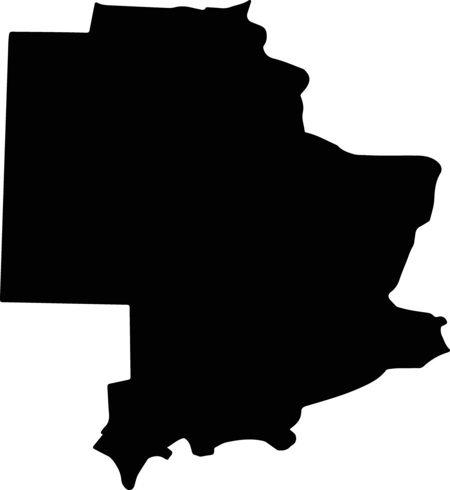 OGRADA Romania silhouette map vector