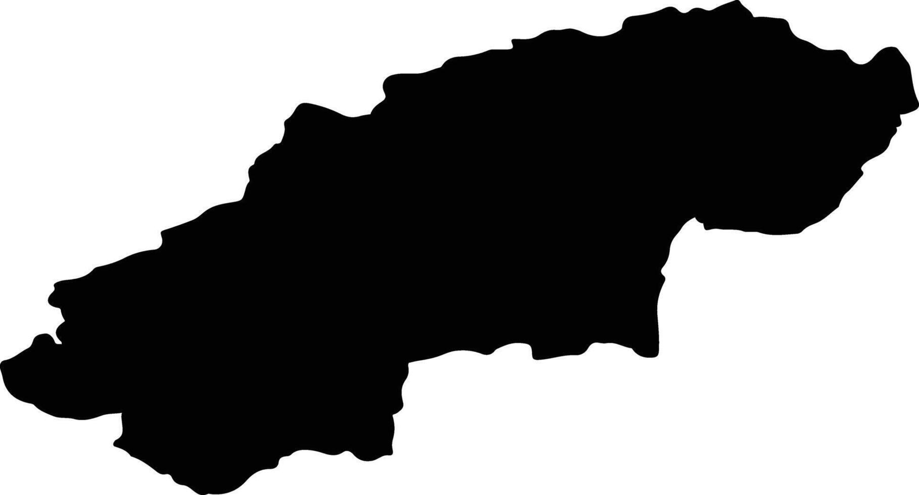 OITUZ Romania silhouette map vector