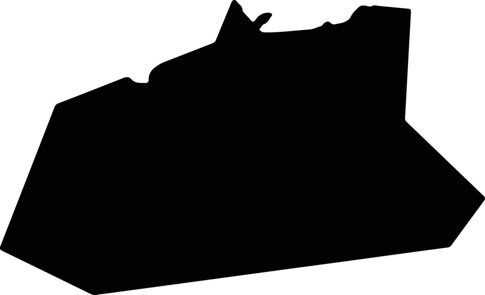 Olevsk Ukraine silhouette map vector